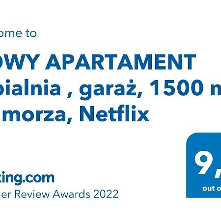 "Nowy Apartament" Sypialnia , Garaz, 1500 M Od Morza, Netflix Gdańsk Exterior foto